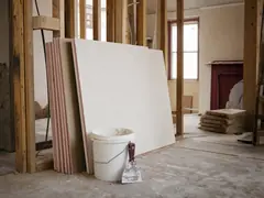 1970s drywall sheets and joint compound, a source of asbestos exposure
